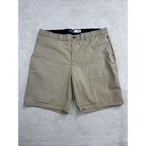 Old Navy Ultimate Tech Slim Shirts Size 38 Khaki Tan 8.5 Inseam